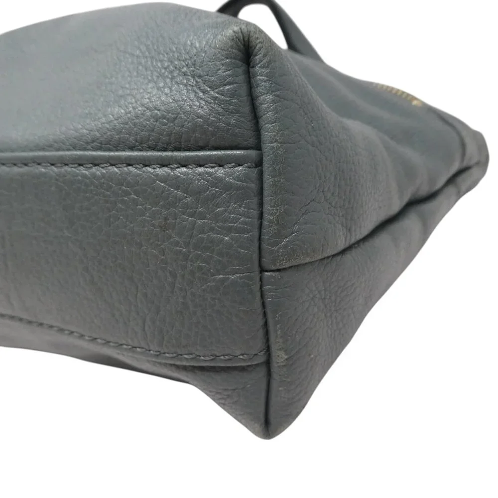 Aspen Green Leather Tote Shoulder Bag Purse Crossbody